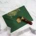 Transparent Acrylic Invitation Rectangle Vellum Paper Cover Foiling Card Customized 
